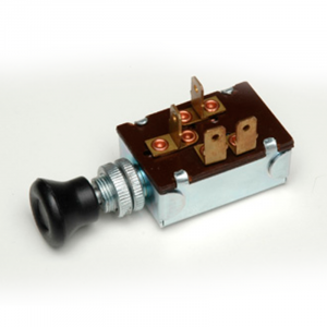 CHAVE LUZ 2 TOQUE 3 POSIÇÕES 4 TERMINAIS ENCAIXE