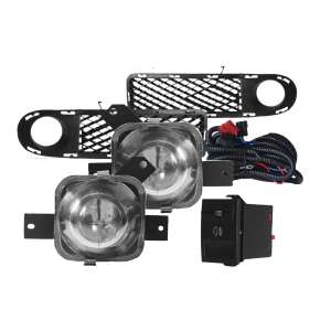 KIT FAROL MILHA GOL SAVEIRO PARATI GIII FASE 1 INTERRUPTOR ORIGINAL