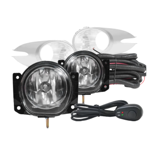 KIT FAROL MILHA PALIO SIENA 2011 ELX MOLDURA LONGA CROMADO INTERRUPTOR ALTERNATIVO