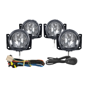 KIT FAROL MILHA PALIO WEEKEND STRADA LOCKER ADVANCED INTERRUPTOR ALTERNATIVO 4 FAROIS