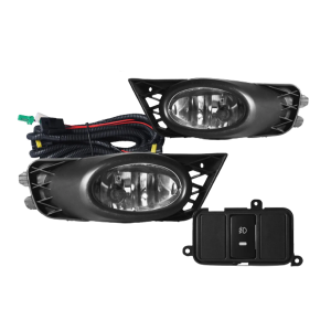 KIT FAROL MILHA HONDA NEW CIVIC 2009 ATÉ 2011 INTERRUPTOR ORIGINAL