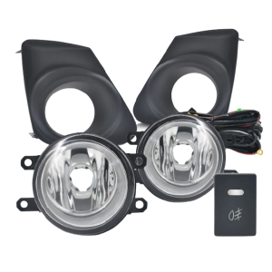 KIT FAROL MILHA COROLLA APÓS 2012 MOLDURA PRETA