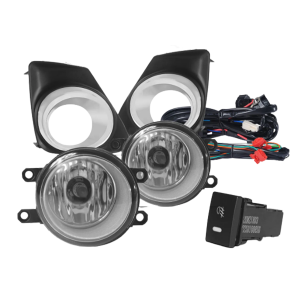 KIT FAROL MILHA COROLLA APÓS 2012 MOLDURA CROMADA