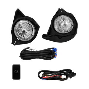 KIT FAROL MILHA HILUX SW4 2006 ATÉ 2011 BOTÃO ORIGINAL