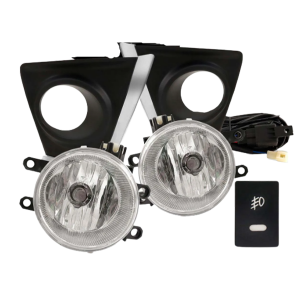 KIT FAROL MILHA COROLLA 2015 ATÉ 2017 MOLDURA CROMADA