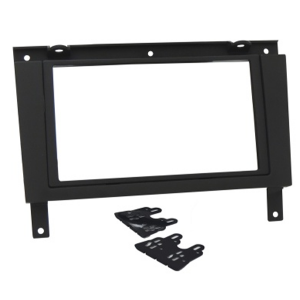 MOLDURA GOL PARATI SAVEIRO APÓS 1999 2 DIN PRETA