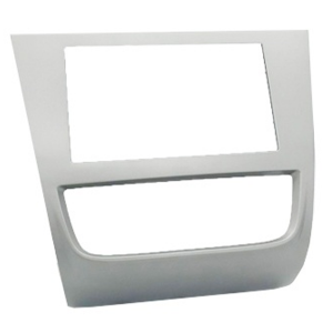 MOLDURA GOL VOYAGE SAVEIRO GVI PRATA 2 DIN