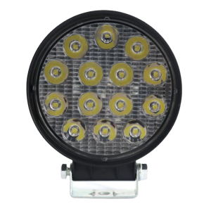 FAROL AUXILIAR REDONDO COM 14 LEDS 42W 12/24