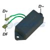 REGULADOR VOLTAGEM BRASILIA KOMBI GOL SAVEIRO (REFR. AR) EQUIPADOS COM ALTERNADOR 14V