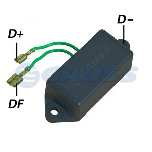 REGULADOR VOLTAGEM BRASILIA KOMBI GOL SAVEIRO (REFR. AR) EQUIPADOS COM ALTERNADOR 14V