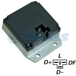 REGULADOR VOLTAGEM SCANIA VOLVO CUMMINS 28V