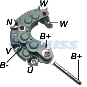 CONJUNTO RETIFICADOR ISUZU SUZUKI VITARA SAMURAI COROLA 1.3I STARLET 1.3