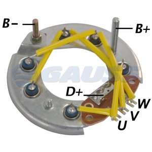 CONJUNTO RETIFICADOR ESCORT VERSAILLES GOL SANTANA COM TRIO DIODO