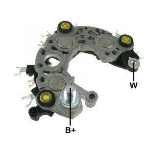 CONJUNTO RETIFICADOR GOL GOLF FOX VOYAGE SAVEIRO GV ALTERNADOR BOSCH 85 AMPERES SEM AR