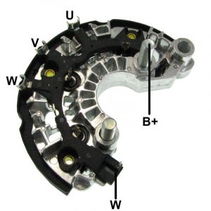 CONJUNTO RETIFICADOR S10 FLEX DIESEL 140 AMPERES DELCO