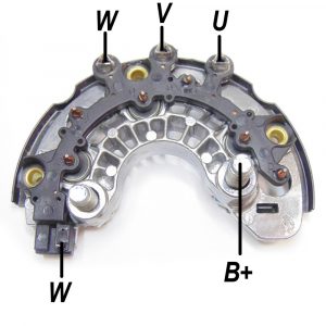 CONJUNTO RETIFICADOR ONIX COBALT SPIN PRISMA 140 AMPERES DELCO