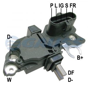 REGULADOR VOLTAGEM IVECO CARGO CASE 621 821 CUMMINS VOLVO SCANIA MB 24V