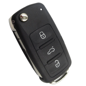 CONTROLE CANIVETE GVI 3 BOTÕES PRETO CIRCUITO ORIGINAL SEM CHIP