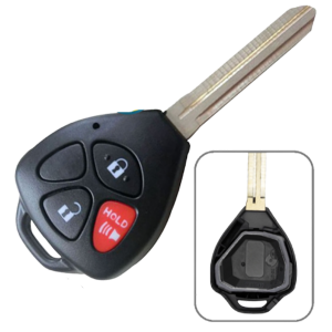 CHAVE TOYOTA HILUX SW4 APÓS 2005 3 BOTÕES OCA SEM MALA