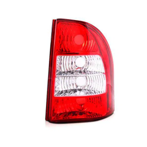 LANTERNA TRASEIRA STRADA 2004 ATÉ 2012 LADO ESQUERDO PISCA CRISTAL