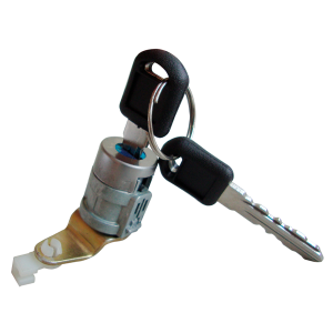 CILINDRO DA PORTA S10 APÓS 1996 LADO ESQUERDO COM CHAVE