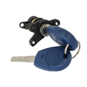 CILINDRO DO PORTA MALA PALIO IDEA 2004 ATÉ 2010 COM CHAVE AZUL SNAKE