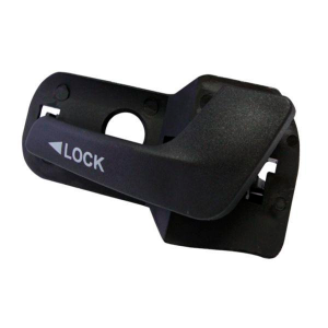 MAÇANETA INTERNA PALIO WEEKEND SIENA 2 E 4 PORTAS APÓS 2004 TRASEIRO LADO DIREITO PRETA