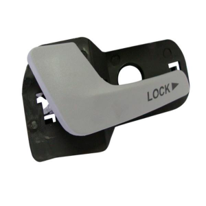 MAÇANETA INTERNA PALIO WEEKEND SIENA 2 E 4 PORTAS APÓS 2004 TRASEIRA LADO ESQUERDO CINZA