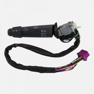 CHAVE SETA COM RETORNO AUTOMÁTICO ÔNIBUS BUSES CAMINHÕES ALTO BAIXO RELAMPEJO PRETA