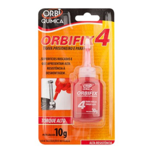 TRAVA PARAFUSO 10G VERMELHO ORBIFIX