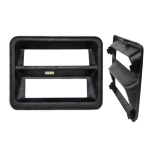 MOLDURA CENTRAL RADIO F1000 F4000 F12000 F14000 1993 ATÉ 1998 LISA