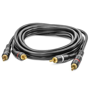 CABO RCA OURO 1,50M PRETO
