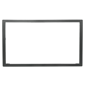 MOLDURA ACABAMENTO UNIVERSAL 2 DIN PRETO