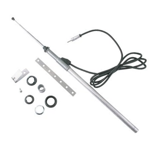 ANTENA 4 ESTAGIOS UNIVERSAL PRETA