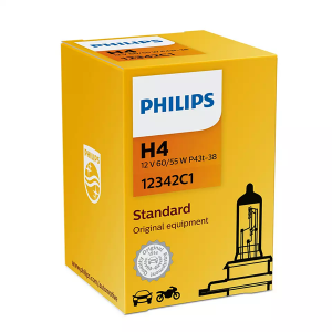LAMPADA H4 12V 60/55W PHILIPS