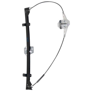 MAQUINA DE VIDRO MANUAL LOGUS ESCORT 2 PORTAS APÓS 1993 LADO ESQUERDO