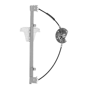 MAQUINA DE VIDRO MANUAL FOX 2 PORTAS LADO ESQUERDO