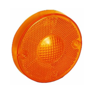 LENTE LANTERNA 8325 8325S RONDON MODELO 2000 AMBAR