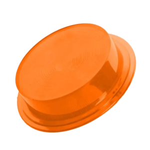 LENTE LANTERNA BOJUDA BAIXA AMBAR