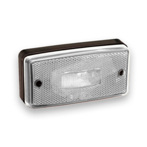 LANTERNA LATERAL RETANGULAR MODELO NOVO CRISTAL