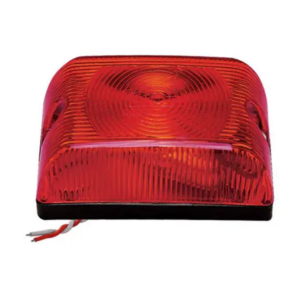 LANTERNA LATERAL RETANGULAR MODELO NOVO VERMELHA
