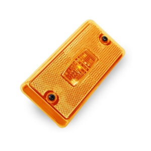 LANTERNA LATERAL LED 12 E 24V RETANGULAR FACHINI AMBAR