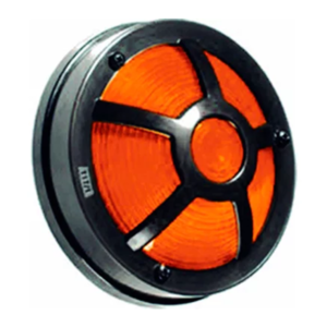 LANTERNA CARRETA SEM TELA SOQUETE EXTERNO AMBAR