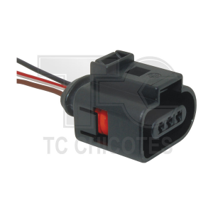 CHICOTE REPARO 3 VIAS SENSOR DE PRESSÃO DO AR GOL G3 G4 FOX POLO PARATI