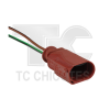 CHICOTE REPARO 2 VIAS MACHO COMPRESSOR AR CONDI FOX VW
