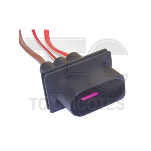 CHICOTE REPARO 3 VIAS MACHO ELETROVENTILADOR CONECTOR ARREFECIMENTO GOL FOX G4