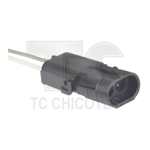 CHICOTE REPARO 2 VIAS MACHO INJEÇÃO ELETRÔNICA 1.6MM