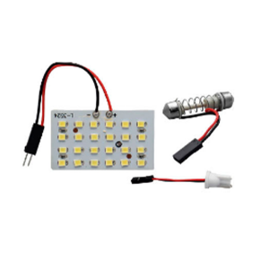 LAMPADA LED TETO PCB-24 SMD 3528 2X1 PINGÃO TORPEDO