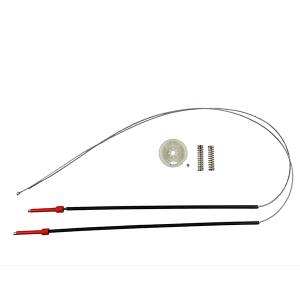 KIT REPARO DE MÁQUINA DE VIDRO ELÉTRICO RENAULT CLIO SYMBOL CLIO 2001 ATÉ 2016 4 PORTAS DIANTEIRO