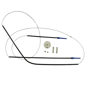 KIT REPARO DE MÁQUINA DE VIDRO ELÉTRICO GOL G3 G4 DIANTEIRO 4 PORTAS TORRE EXTERNA